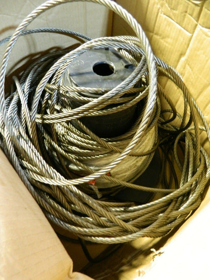 Pro Steel Wire Rope Approx. 200' 5/16" Diam 8,240 Lb Breaking Strength