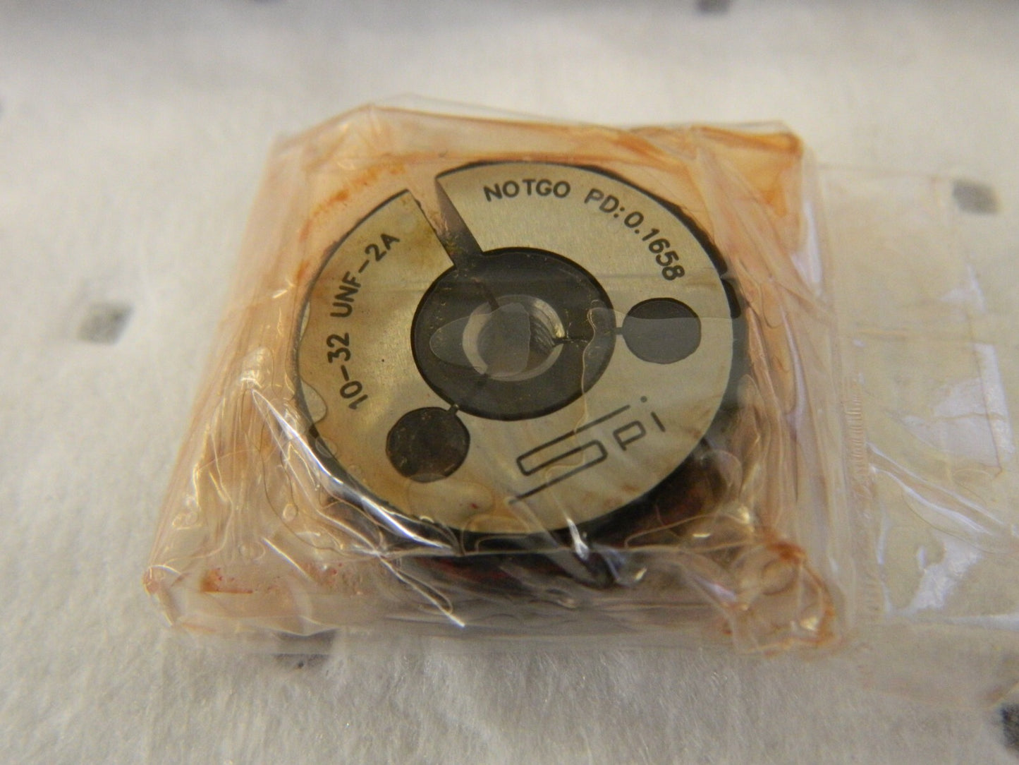 SPI Threaded Ring Gage: #10-32 Thread, Class 2A, No Go 23-145-6