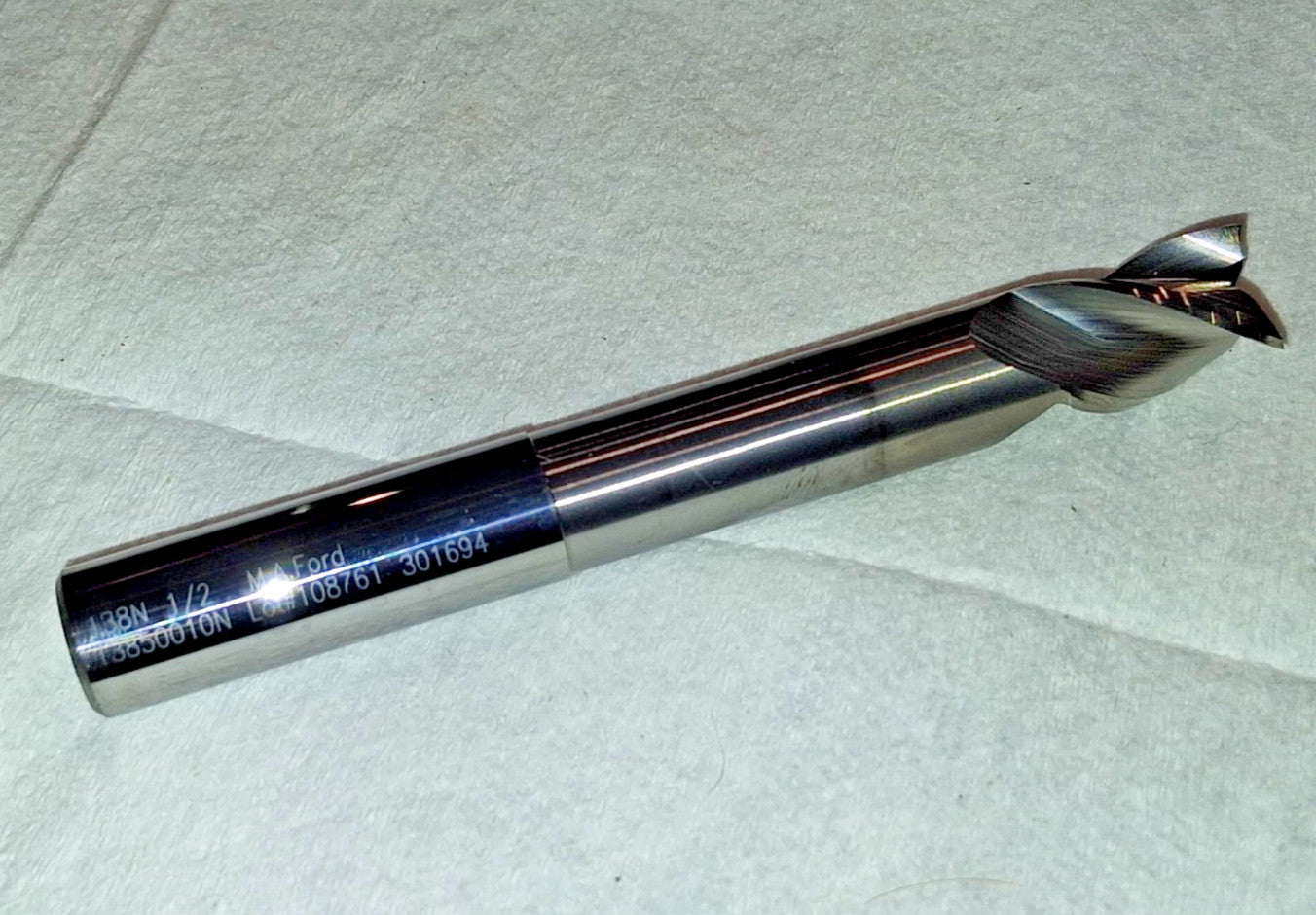M.A. Ford Carbide Square End Mill 1/2" Dia 5/8" LOC 3850010NF
