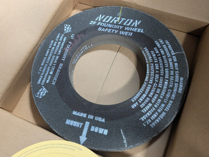 Norton GP Foundry Snagger Grinding Wheel 24" x 3" x 12" Type 01 Straight