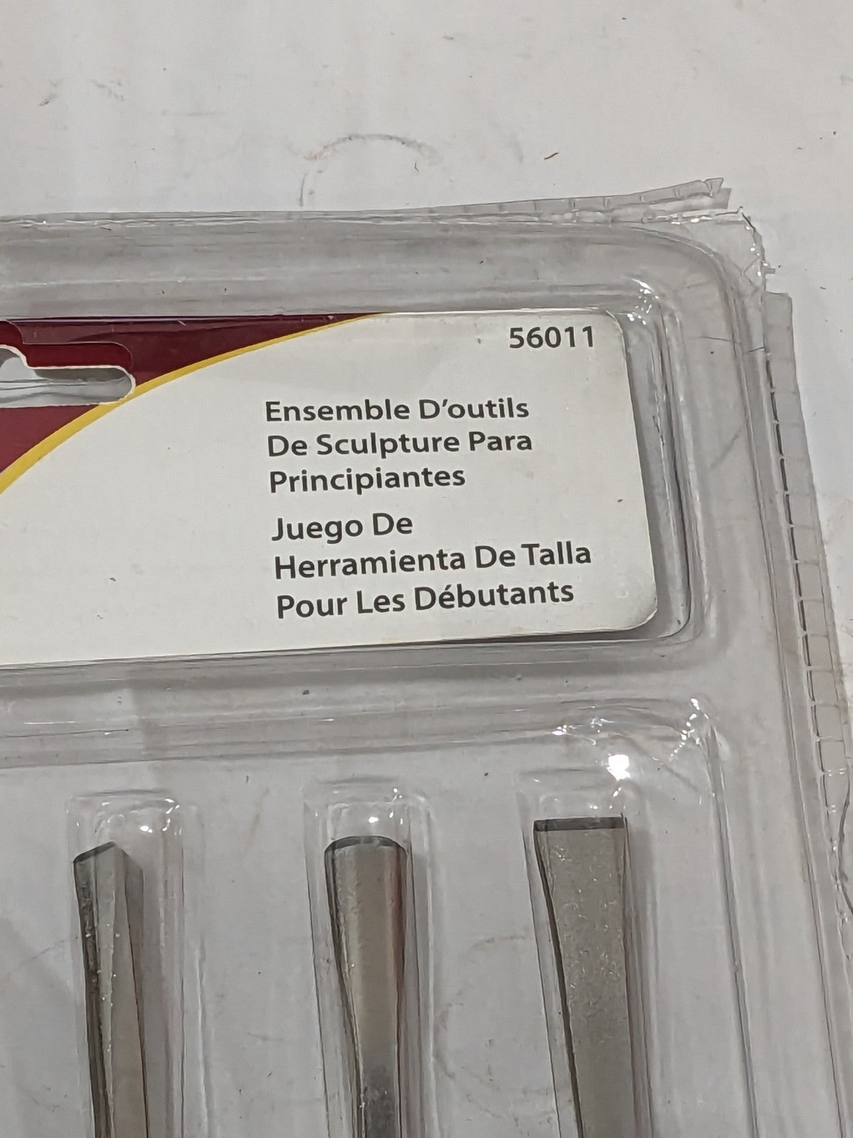 EXCEL BLADES 6 Piece Wood Gouge Set 7" OAL, Steel Blade 56011