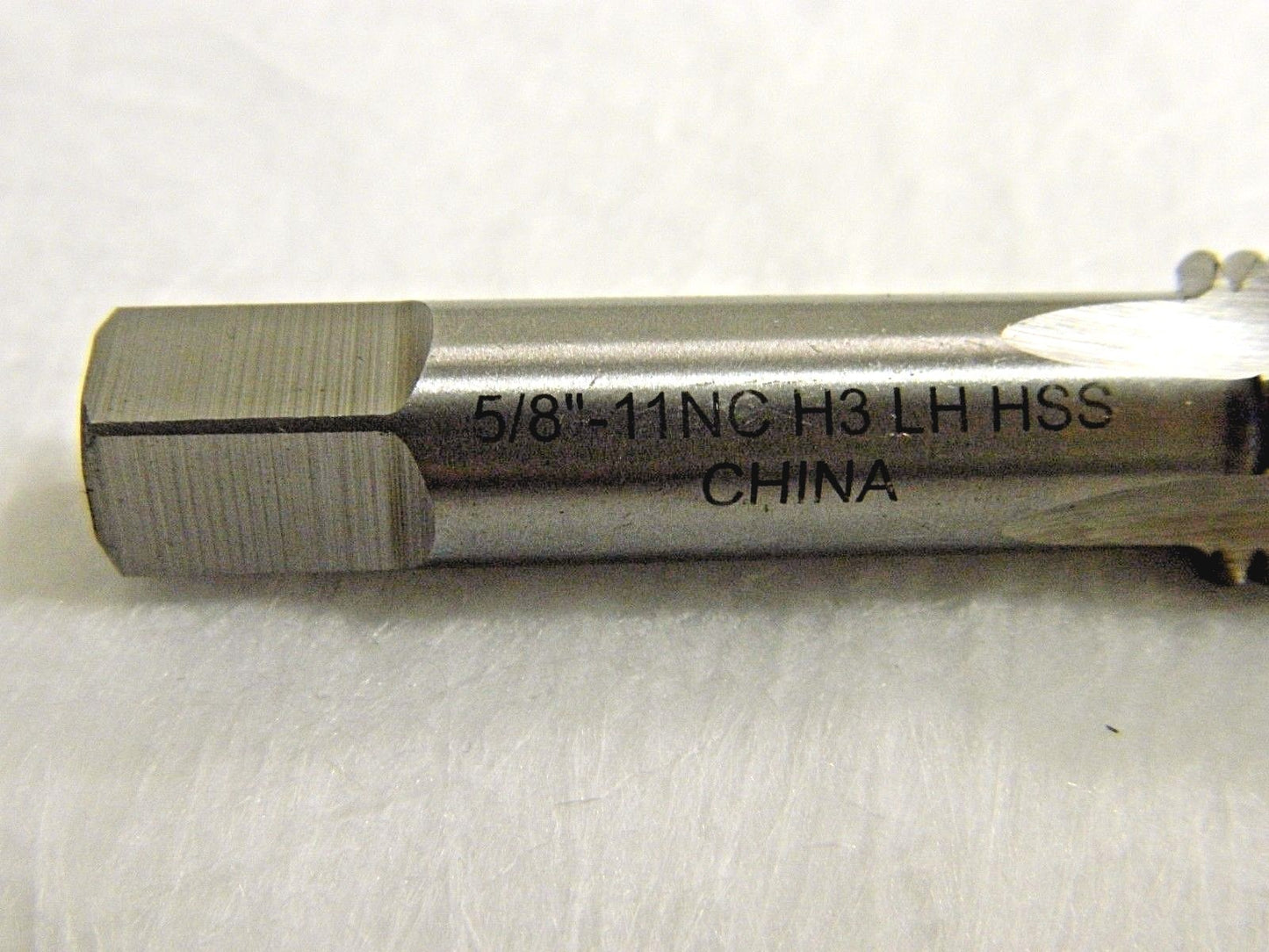 Interstate Standard Hand Taps 5/8"-11 UNC H3 4FL HSS Qty. 3 #JY4916110