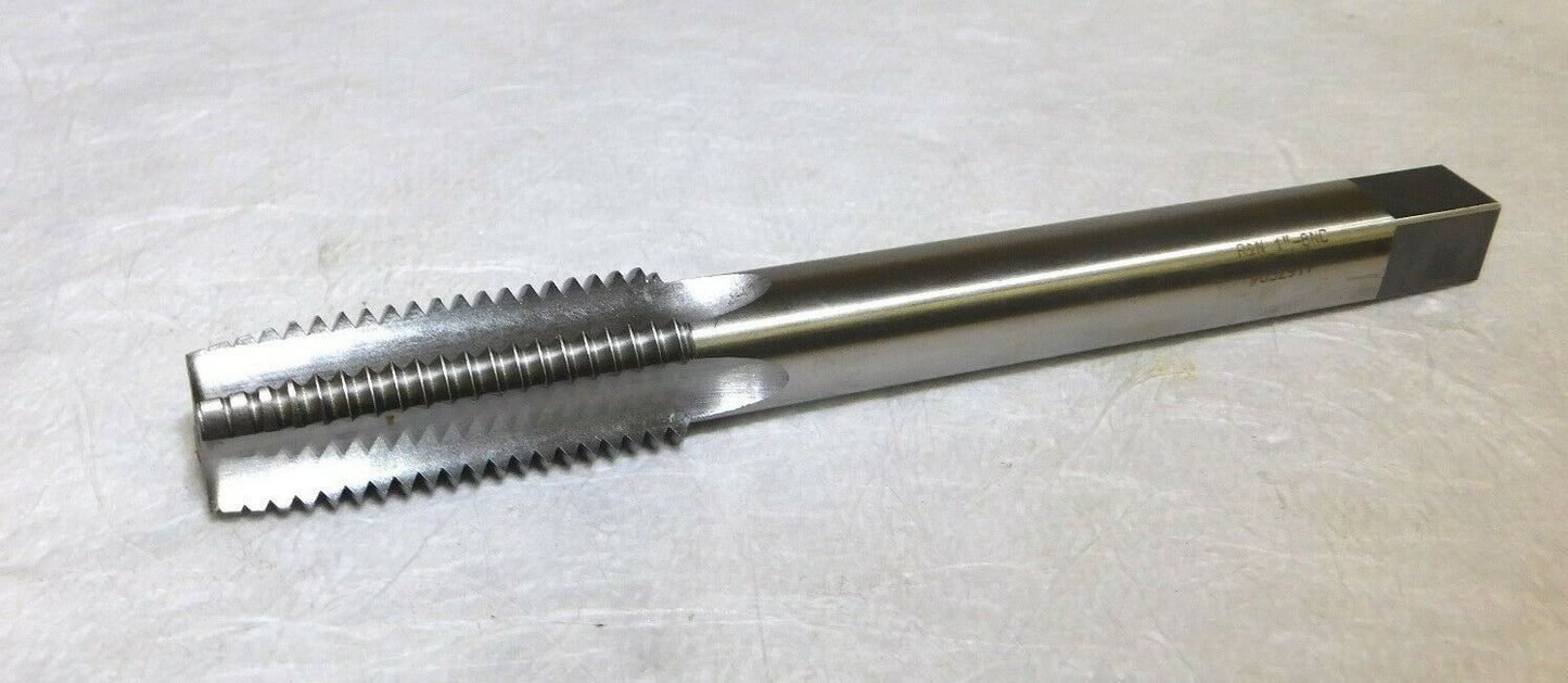Reiff & Nestor Co HSS Extension Plug Tap 1-8NC 4Fl H-4 Limit 8 OAL 45841