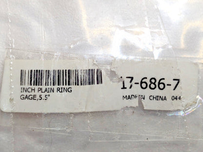 SPI Setting Ring Gage 5-1/2"ID X 7.87"OD X 0.78"Thick 17-686-7