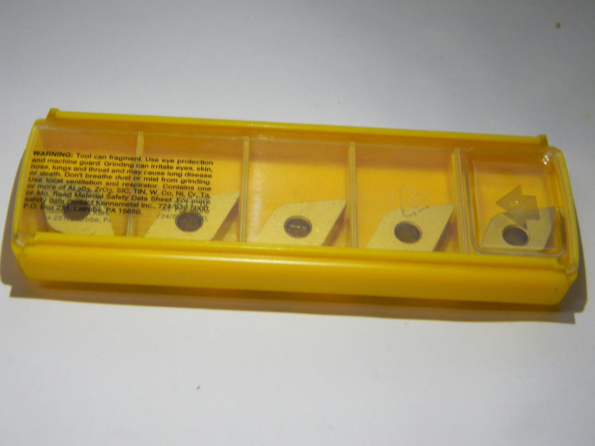 Kennametal Carbide Inserts DNMA442 DNMA15608 Grade KC9315 Qty 5 1569947