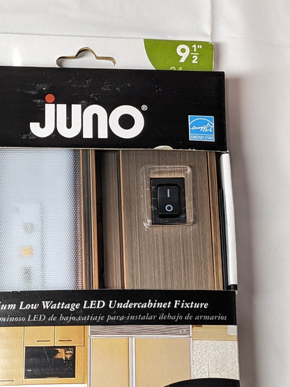 Juno Pro-Series LED Undercabinet Light Fixture 9-1/2" Bronze UPLED09-BZ