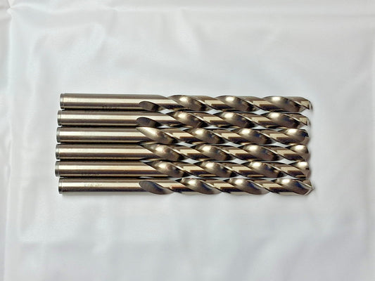Chicago-Latrobe Cobalt Jobber Length Drill Bits QTY6 5/16"Dia 135 deg 46620