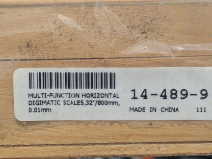 SPI Multi-Function Horizontal Linear Scale 0-36" Range 14-489-9