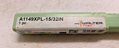 Walter Titex Cobalt Screw Machine Drill Bit 15/32" 130º 2FL   A1149XPL