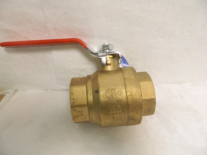 Pro 2-1/2" Pipe Full Port Brass Full Port Ball Valve TXN250