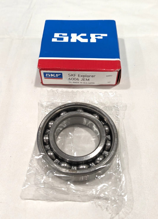 SKF Deep Groove Open Ball Bearing 55mm x 30mm x 13mm   6006 JEM