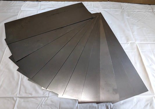 PRECISION BRAND Metal Shim Stock   Steel   0.031" x 18" x 6"   16915  Box of 10