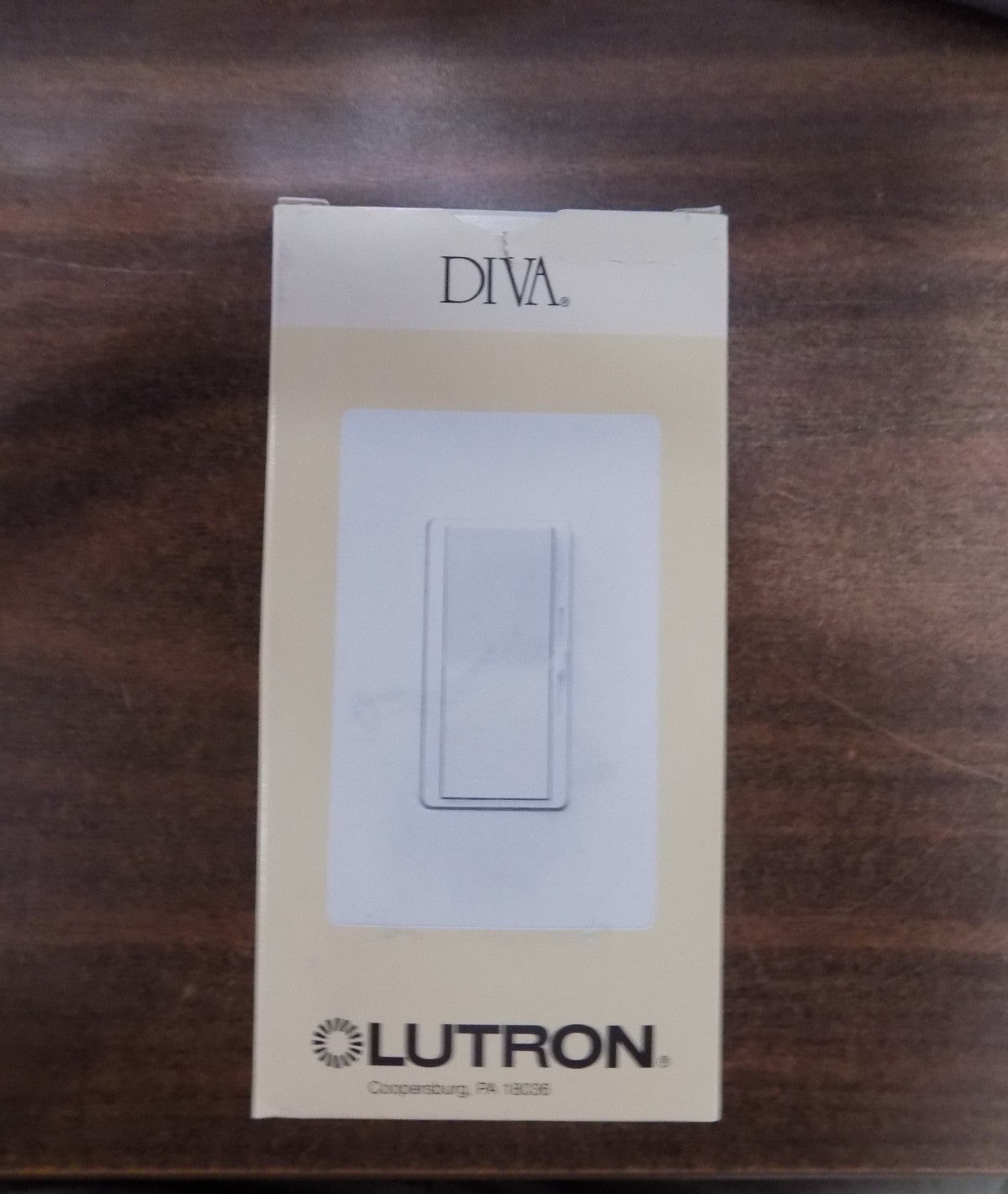 Lutron DVLV-10P-AL Diva 1000VA 800W Magnetic Low Voltage Single Pole Dimmer