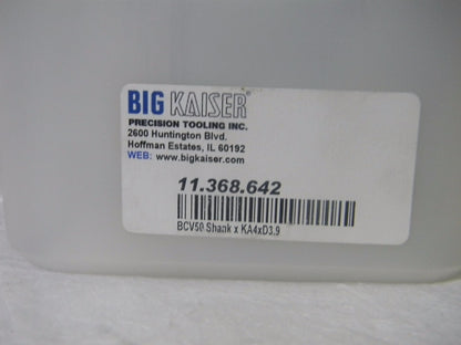 Big Kaiser Toolholder CAT50 Shank x KAB4xD3.9 3.937 Bore Depth 11.368.642