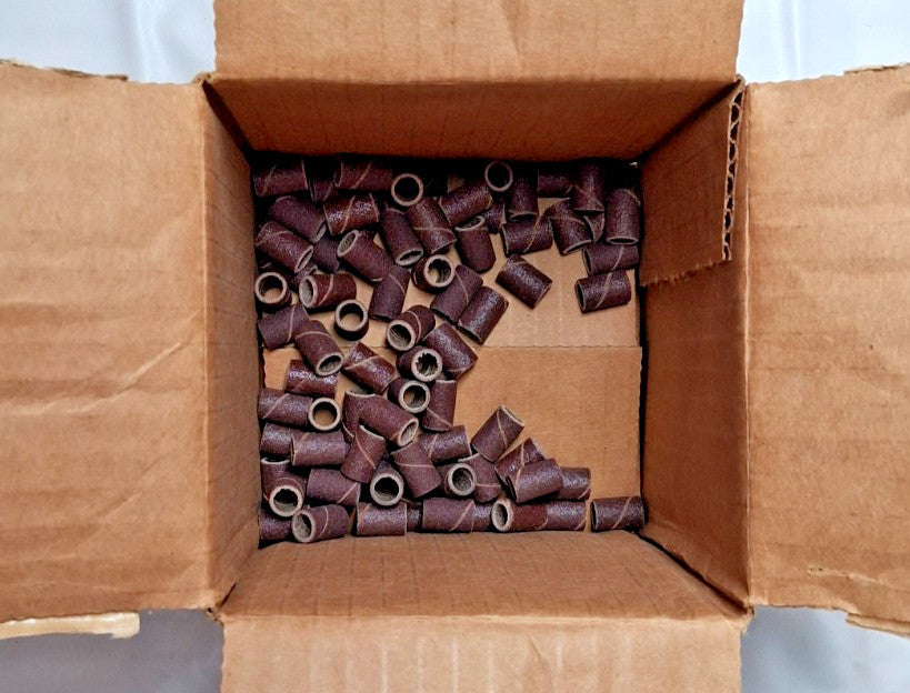 3M Aluminum Oxide Spiral Bands 341D P1801/4" x 1/2" QTY80 71441