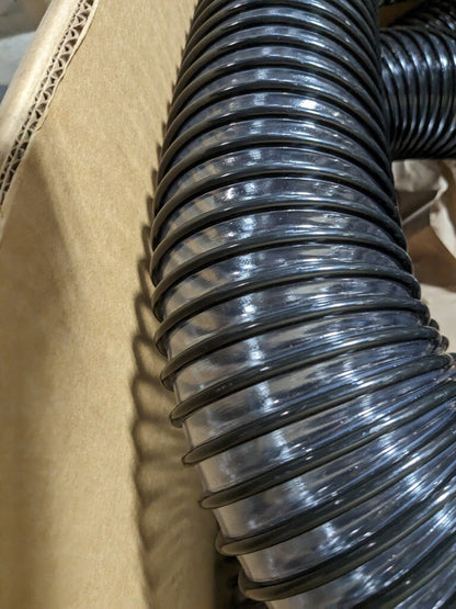 FLEXAUST Vacuum Duct Hose:  4ft, 6ft & 13ft (3 sections of 4 ID)