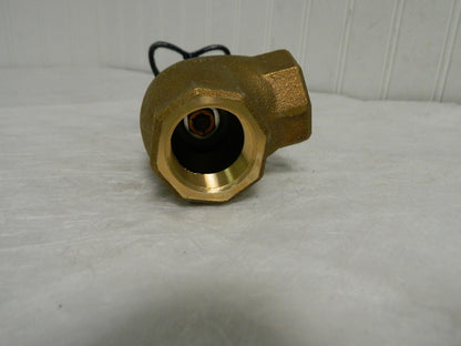 NIBCO Threaded Bronze Renewable Angle Gate Valve 1" Pipe Class 125 NL4K00A