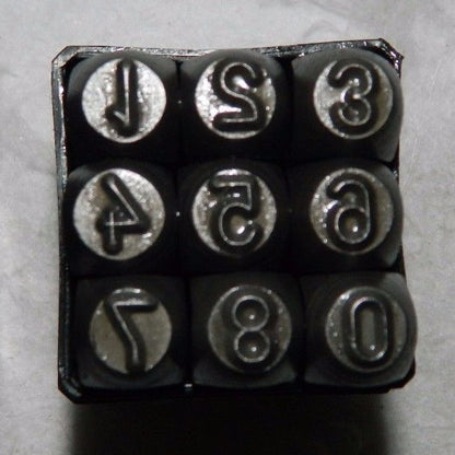 PRO Grade 1/4" Character Steel Stamp Set 00929489 INCOMPLETE