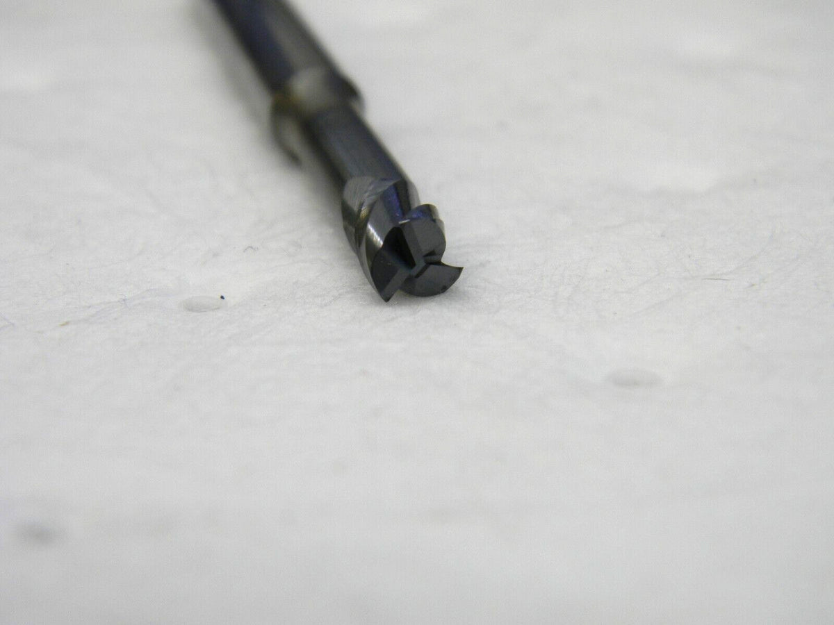 SECO 5mm Diam 3 Flute Solid Carbide 0.2mm Corner Radius End Mill 00022005