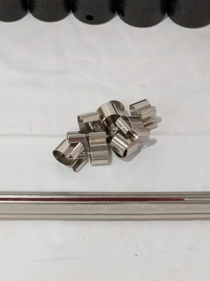 Proto Socket Set: Impact Standard, 11 Pc, 1/2" Drive, 1/2 to 1-1/8" J74102