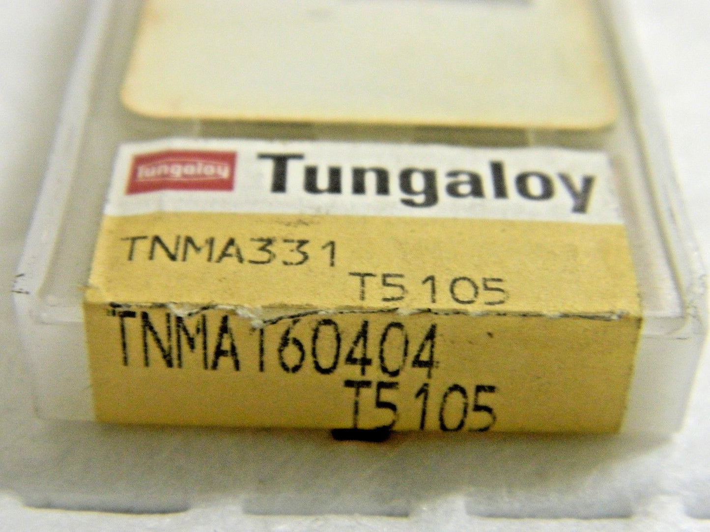 PACK of 10 Tungaloy Carbide Turning Inserts 3/8" IC TNMA331 Grade T5105 685