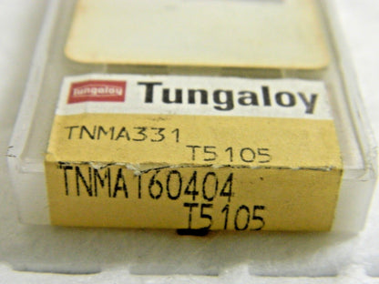PACK of 10 Tungaloy Carbide Turning Inserts 3/8" IC TNMA331 Grade T5105 685