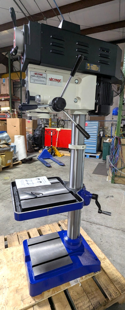 VECTRAX 20" Swing Drill Press 1.5 hp 220V RF-401VS/1 VTX  *Needs Repair*
