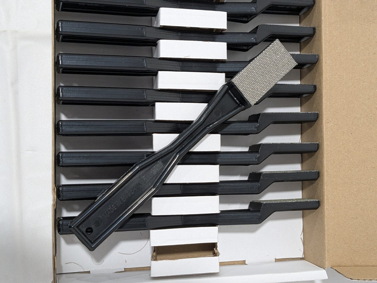 3M Flexible Diamond Hand File 6210J, 1-1/2 in x 3/4 in Box of 10 7000082154