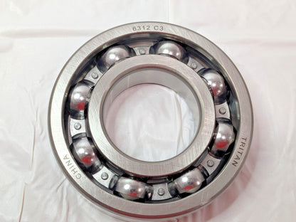 TRITAN Radial Ball Bearing Alloy Steel 60mm Bore Diam 6312/C3 335JA39