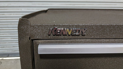 KENNEDY Steel Tool Roller Cabinet 3 Drawers Tubular Key Lock 273XB Damaged