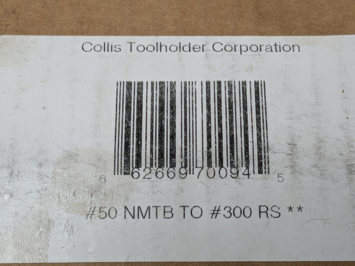 COLLIS TOOL NMTB50 Rotary Tool Holder Quick Change Master Hold RS300 70094
