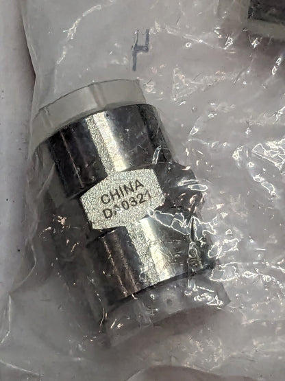 BRENNAN Industrial Pipe Coupling: 1/2 x 1/2 Female, FNPT x FNPT Qty 4 BD-16042