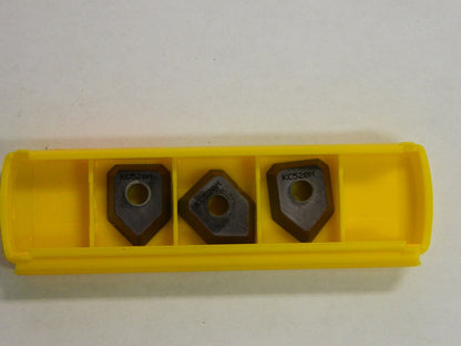 Kennametal  Kc520m Carbide Milling Inserts QTY 3 1990686