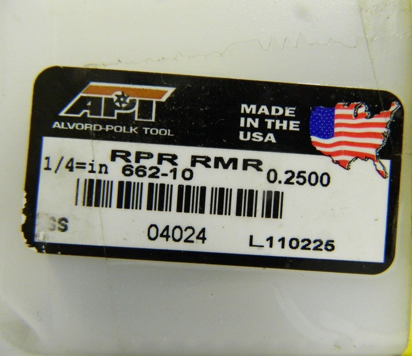 Alvord Polk Repairman's Reamer HSS 2-17/64" Diam x 1/4" Small End