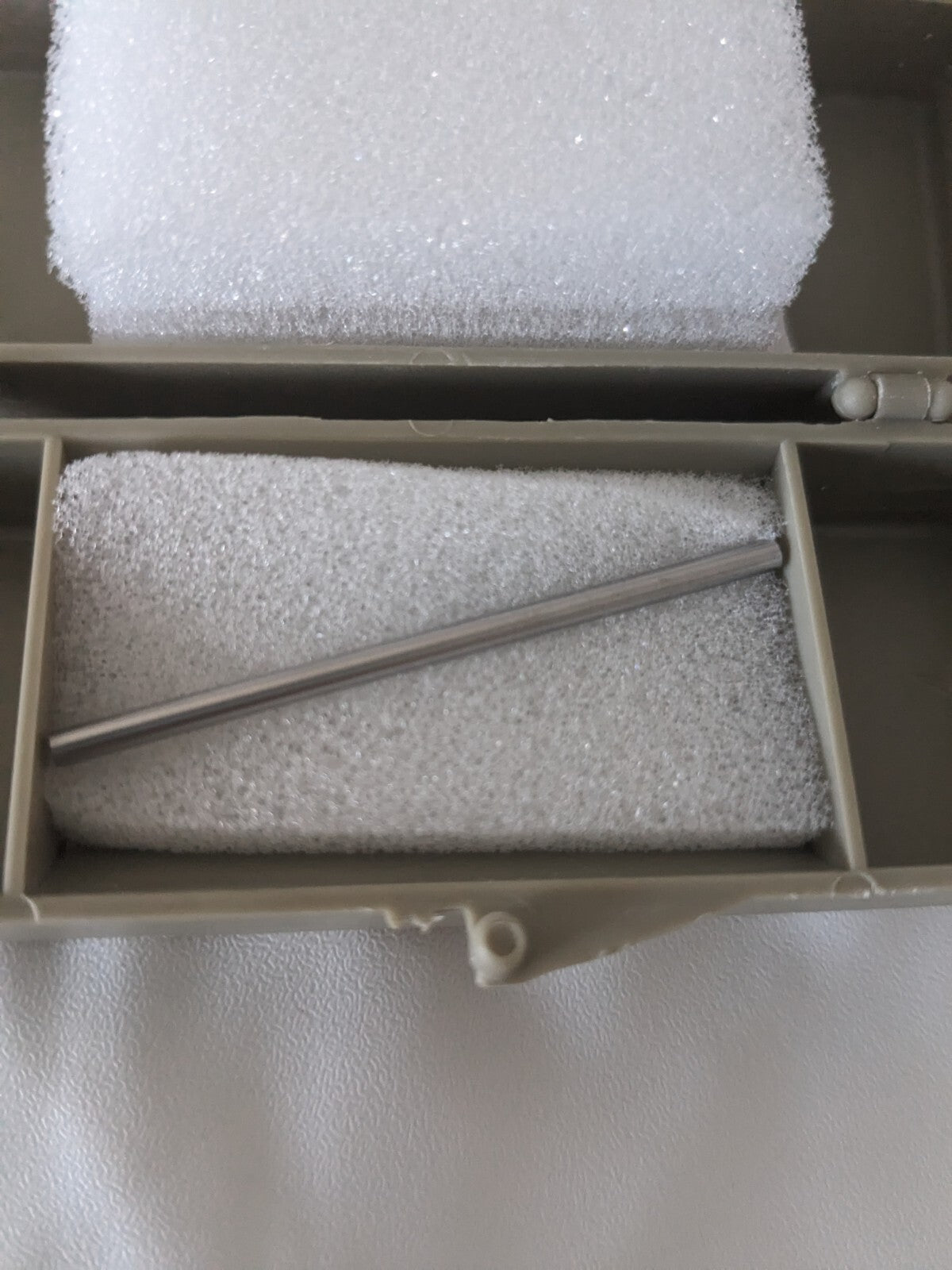 Vermont 2pc Gage Class X Plus Pin Gage: 0.0933" Dia, 2" Long 141109330