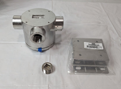 MSA JB5000 Junction Box Conduit Entry Type 3/4"-14 NPT 316 SS 10213892