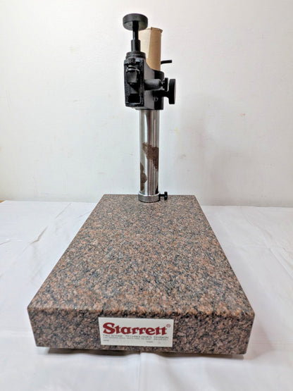 Starrett Granite Comparator Stand 8" x 12" x 2" W/O Indicator 566