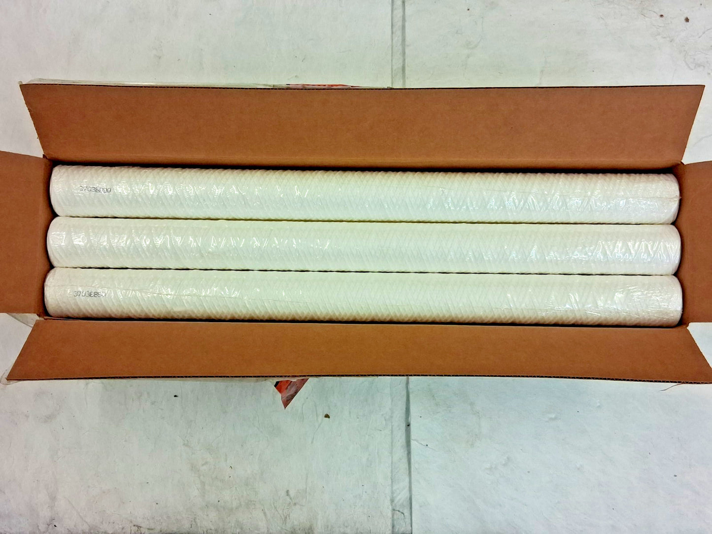 Parker Plumbing Cartridge Filters 6Pk 2-1/2" OD 30" Long 5 micron T23R30A
