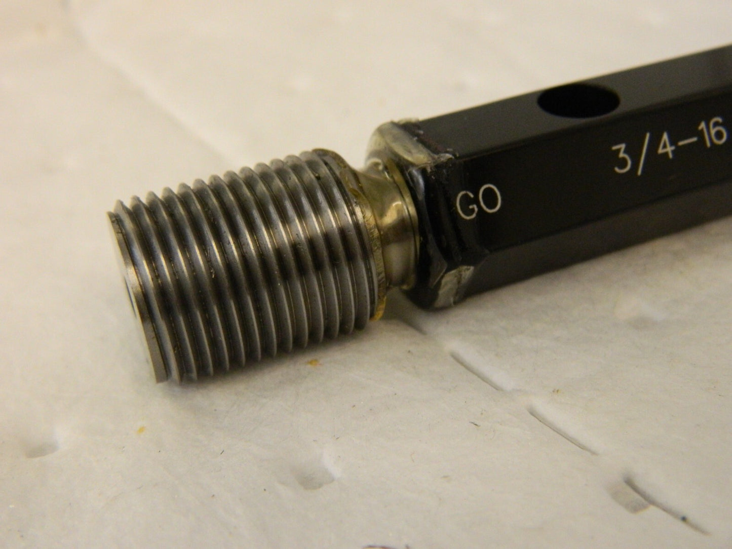 SPI Plug Thread Gage: 3/4-16 Thread, 3B Class, Double End, Go &amp; No Go 34-420