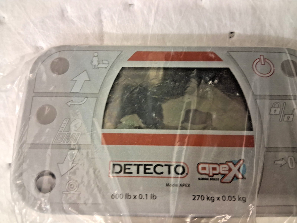 Detecto Personal & Medical Digital & Beam Scales 600lb Cap APEX Damaged