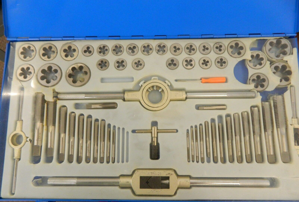 Interstate #4-40 to 1-14 Tap, NPT, UNC, UNF Tap & Die Set INCOMPLETE CCT1569