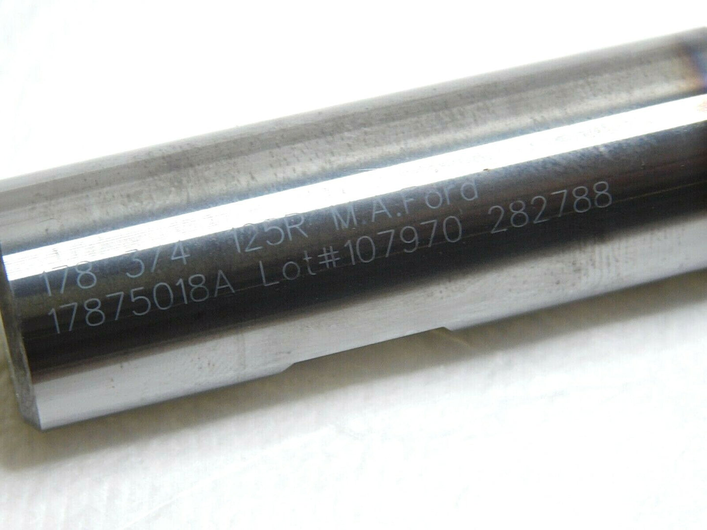 M.A. Ford Tuffcut Carbide Finishing End Mill 3/4"x1-1/2"x4"x.125R