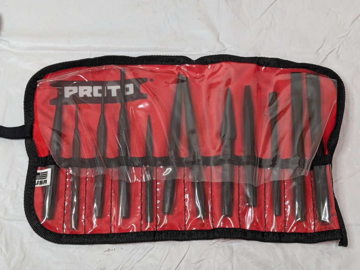 Proto 12 Piece Punch Chisel Set W/ Pouch J2