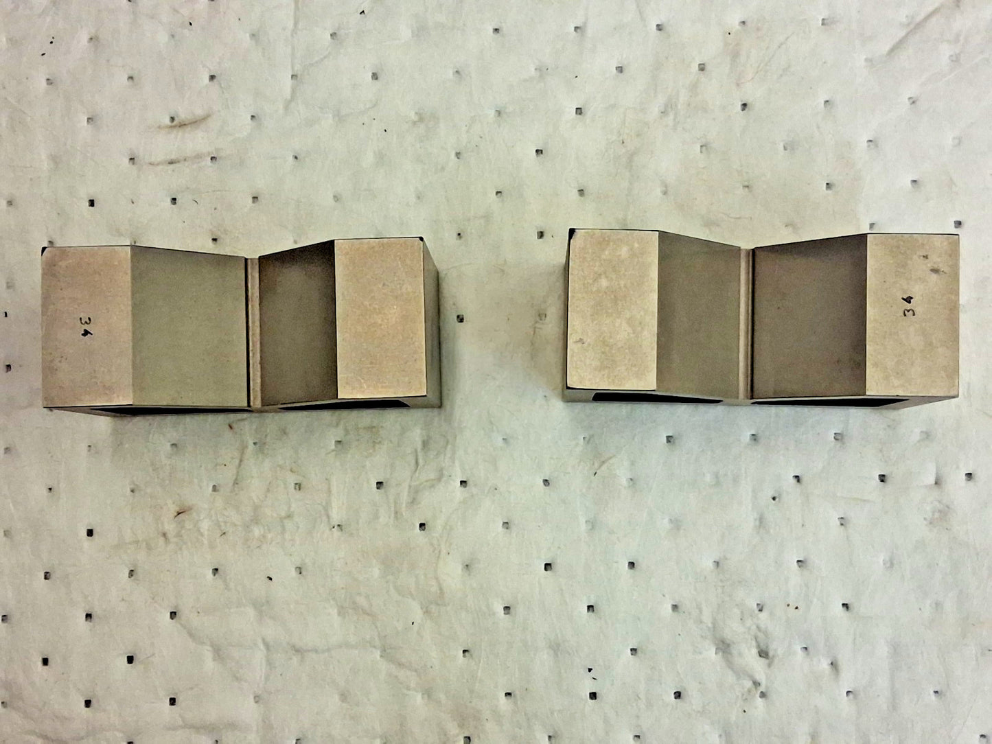 SPI V-Blocks QTY2 3-1/16" Max Cap 90 Deg V Angle AVB0646