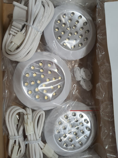 CounterMax 3-light disc Kit white 87883WT