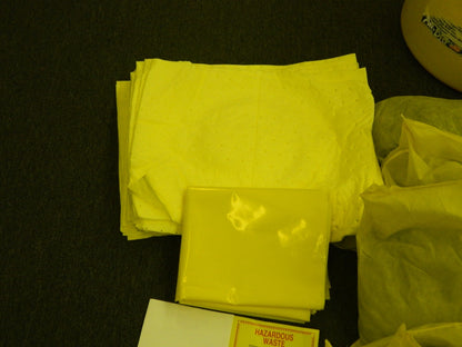 Oil-Dri Spill Kit, Chem/Hazmat, Yellow L90894