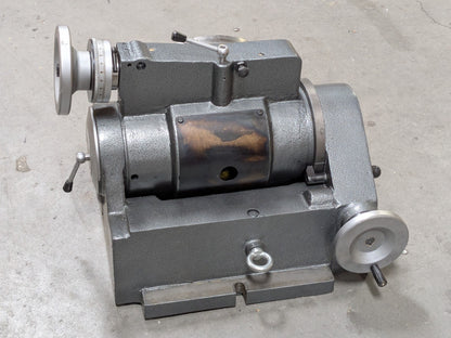 Phase II Precision Tilting Rotary Table 12" Diameter 4MT Center Taper 222-4