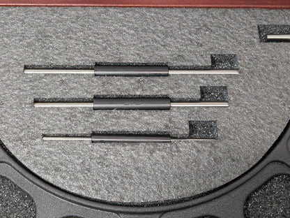 Starrett 6 Piece Mechanical Outside Micrometer Set 6 to 12" Range 72704