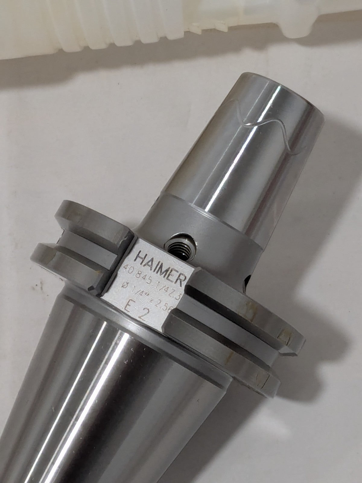 HAIMER Shrink-Fit Tool Holder & Adapter: CAT40, 0.25" Hole Dia 40.845.1/4Z.3