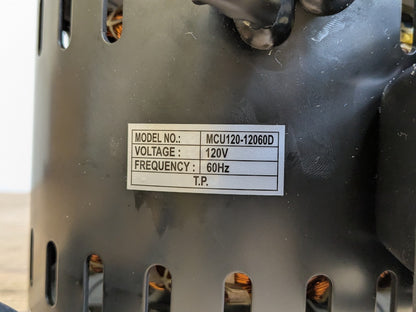 Direct Drive Open Fan Motor PSC 2-Speed 5/8" x 1-1/2" Shaft 3/4 HP 120v 5 Amp